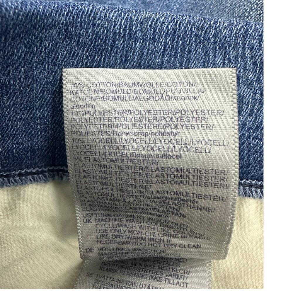 NYDJ Pull On Skinny Ankle Jeans Women 8 Aquino Medium Wash Lift Tuck NWT - Picture 5 of 6